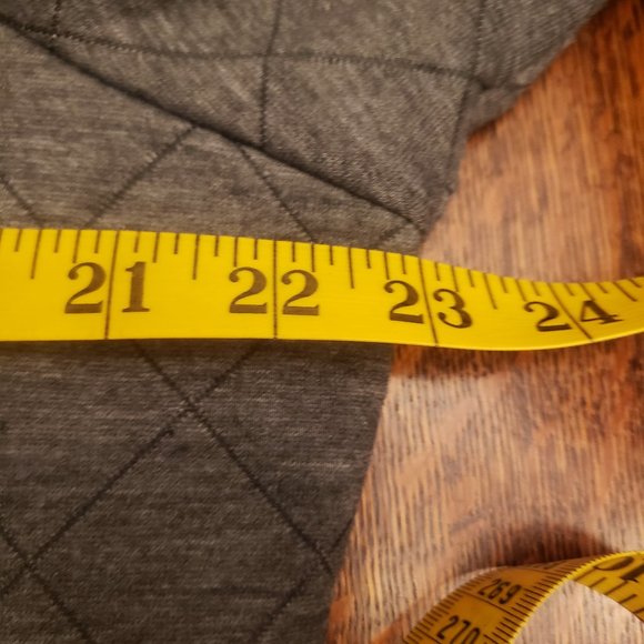 Zenergy by Chico's Gray Diamond Pattern Jacket - Picture 9 of 10